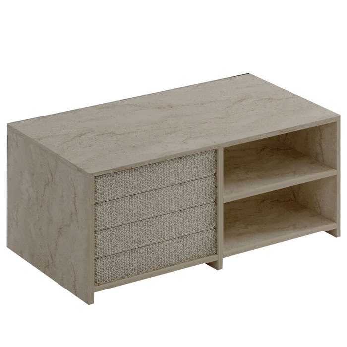 Hanah Home Gord - Travertine Juego de Mesa de Café